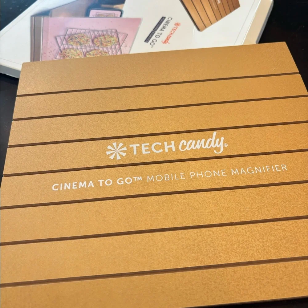 Tech Candy Cinema To Go Mobile Phone Projector - Brown